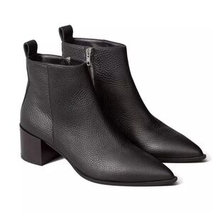 Everlane The Boss Boots Pebbled Black Size 8.5